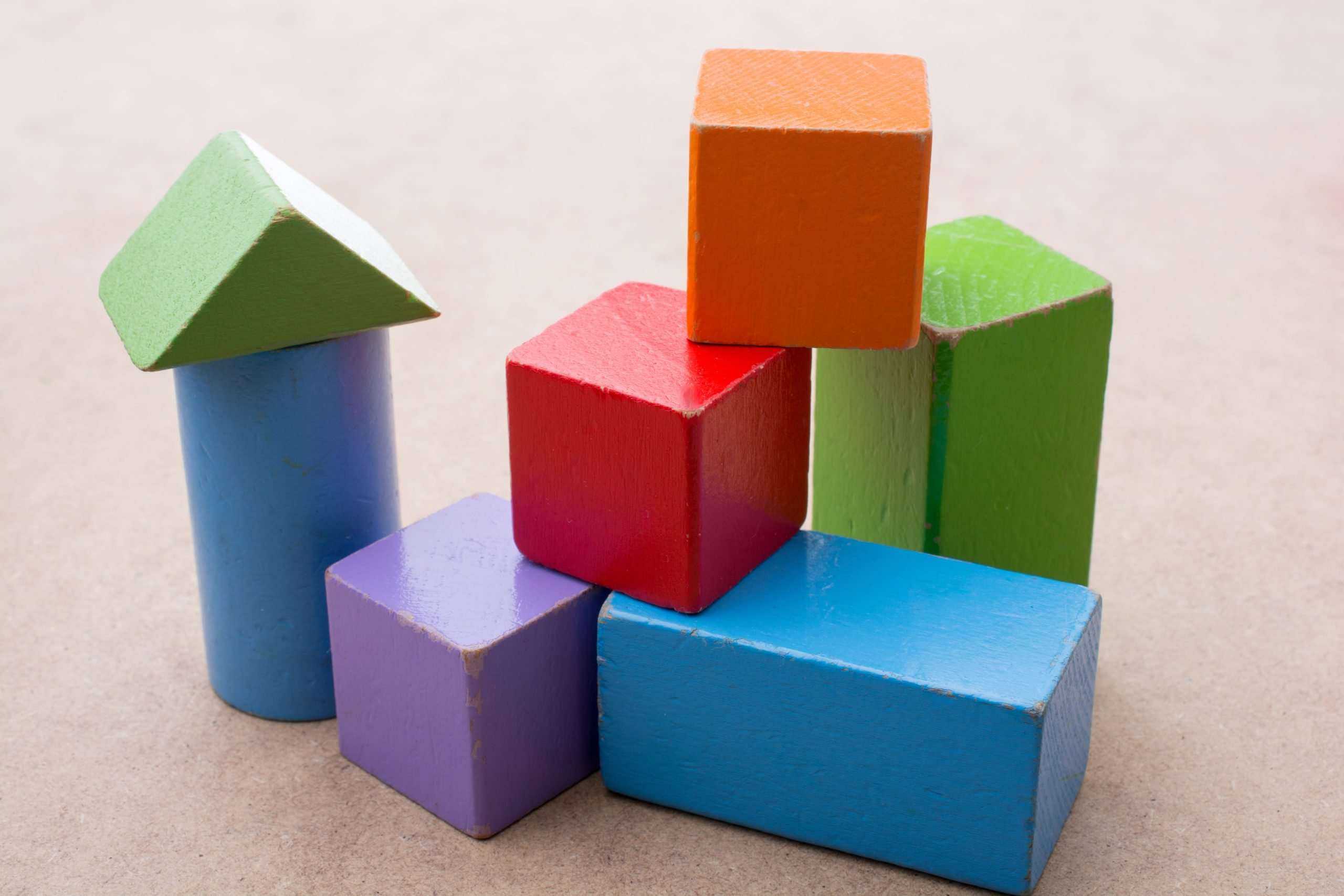 colored blocks