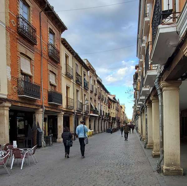 Another street at city center of Alcala de Henares