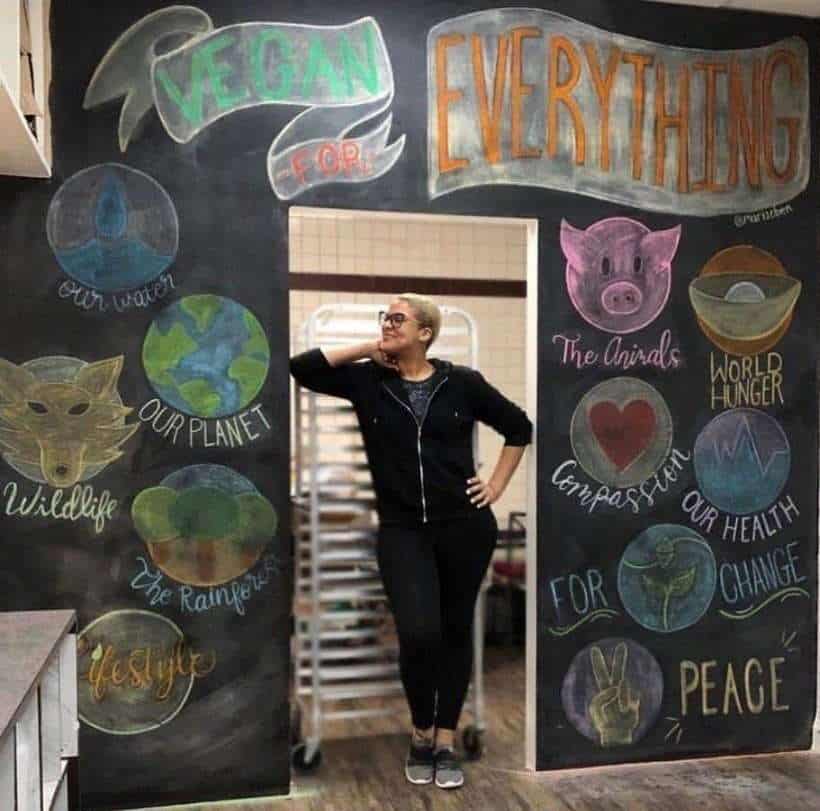 Vegan Restaurant store front
