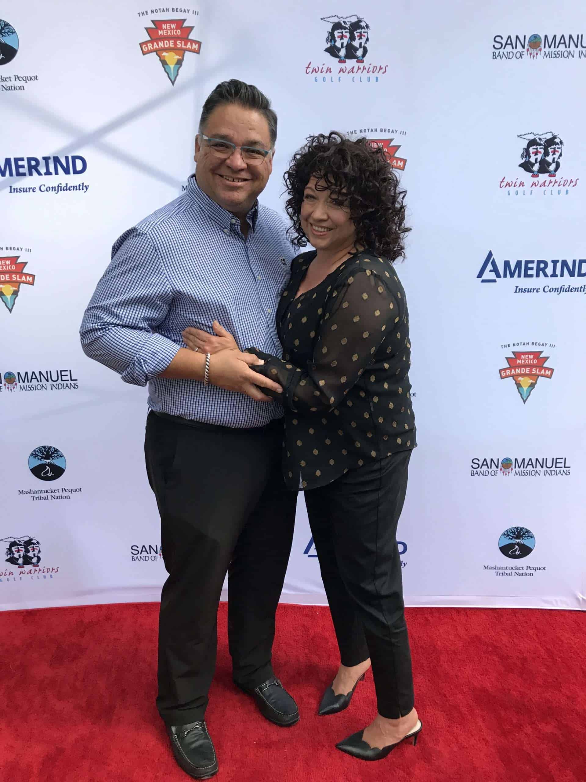 Derek and his wife Carolyn