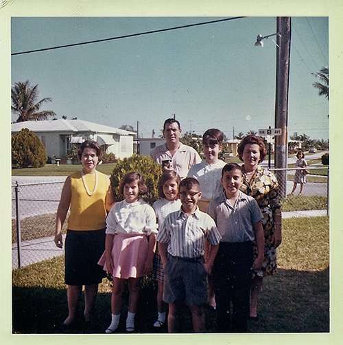 In exile with family friends. Notice the address: NW 61 Avenue, this is now part of the Sweetwater neighborhood In exile with family friends. Notice the address: NW 61 Avenue, this is now part of the Sweetwater neighborhood
