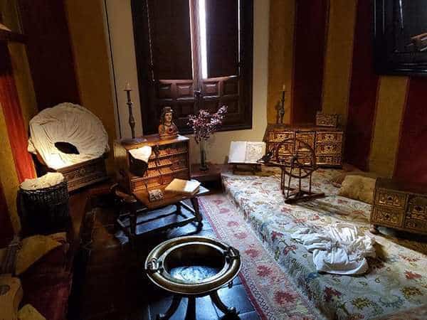 Inside House of Miguel de Cervantes Saavedra Museum, Alcala de Henares