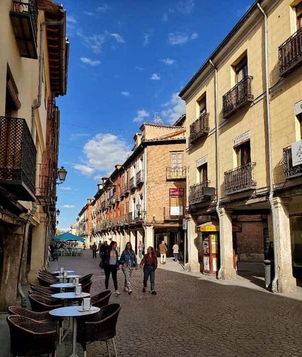 Streets at Alcala de Henares