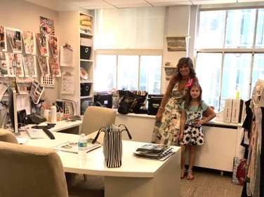 Tina Trevino and Grace at KBL Tina Trevino and Grace at KBL