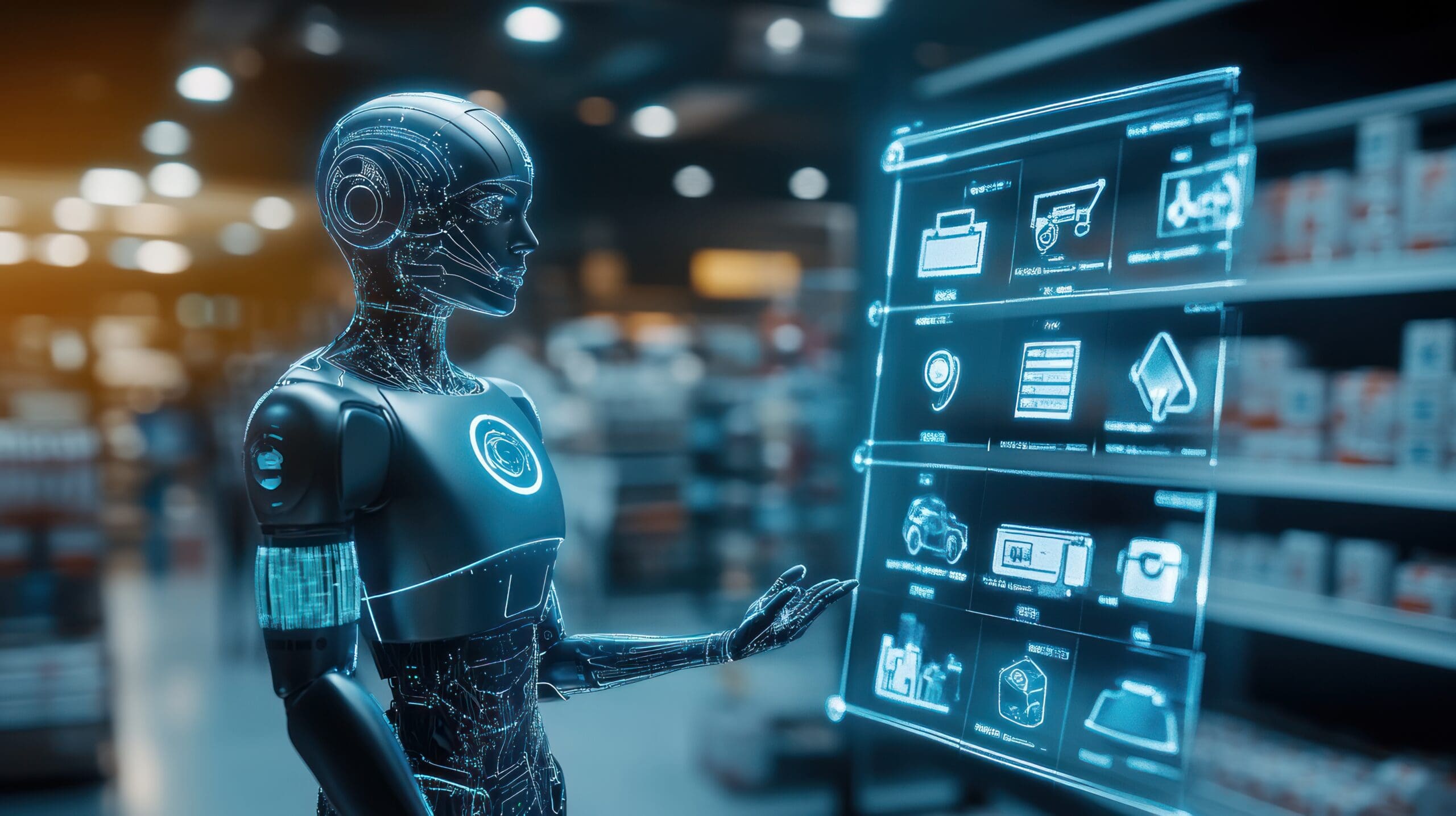 AI-powered voice-activated buying for personalized items - Using AI to recommend and purchase personalized products through voice-activated platforms, blending convenience and customization for an enhanced buying experience.