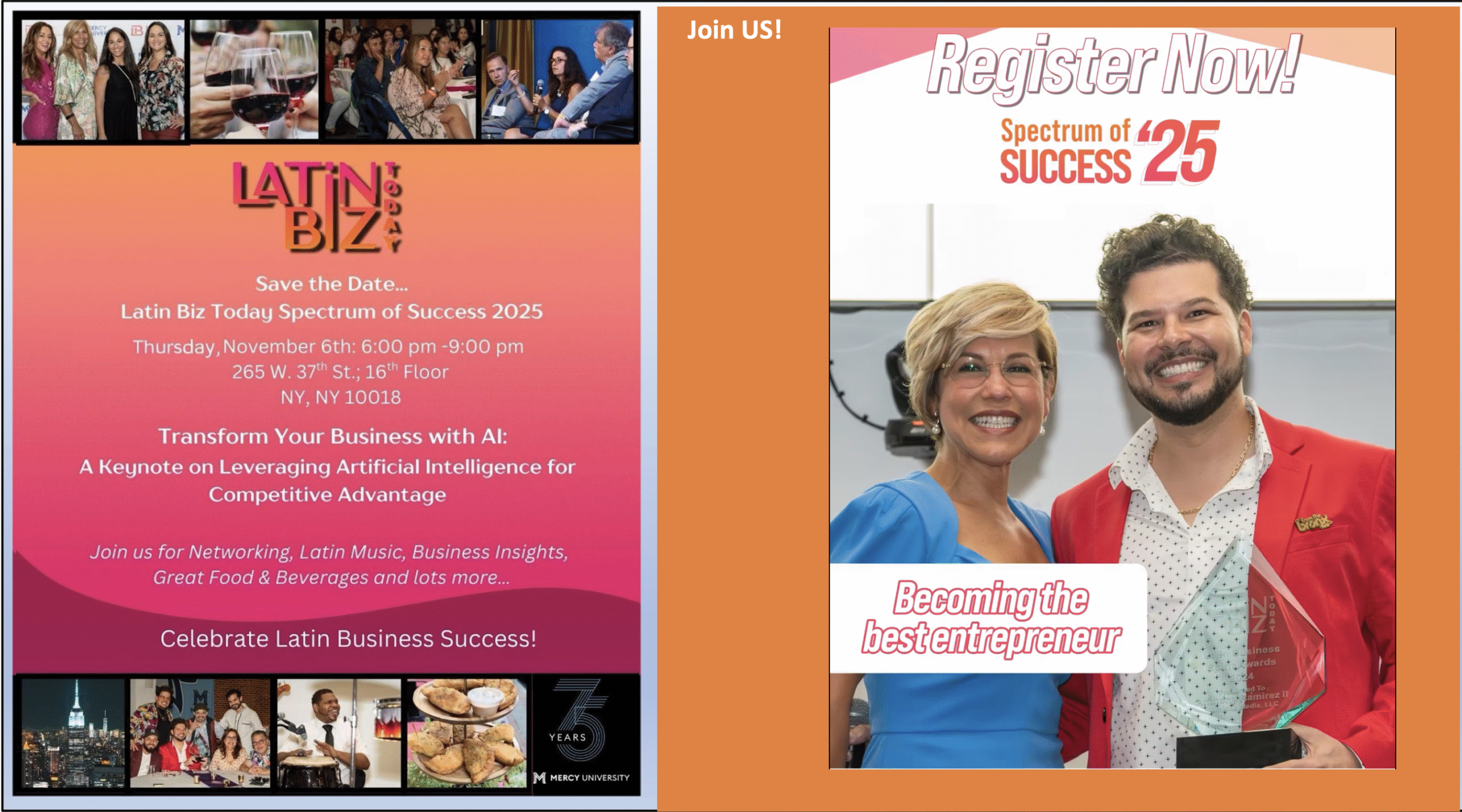 2025 Latin Biz Today Spectrum of Success